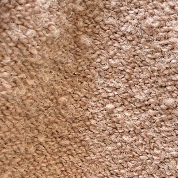 Altar'd State Pink Oversized Chunky Boucle Knit Turtleneck Sweater, Boxy, L - Picture 8 of 11